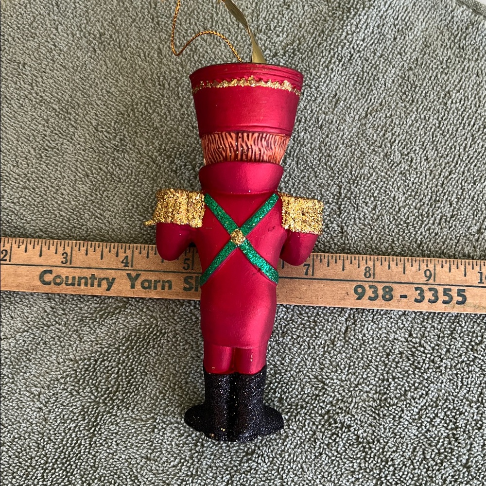 Festive Toy Soldier Ornament with Flute - Picture 5 of 8